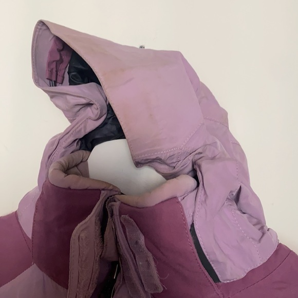 The north face 2 tones purple coat jacket size small - Picture 5 of 7